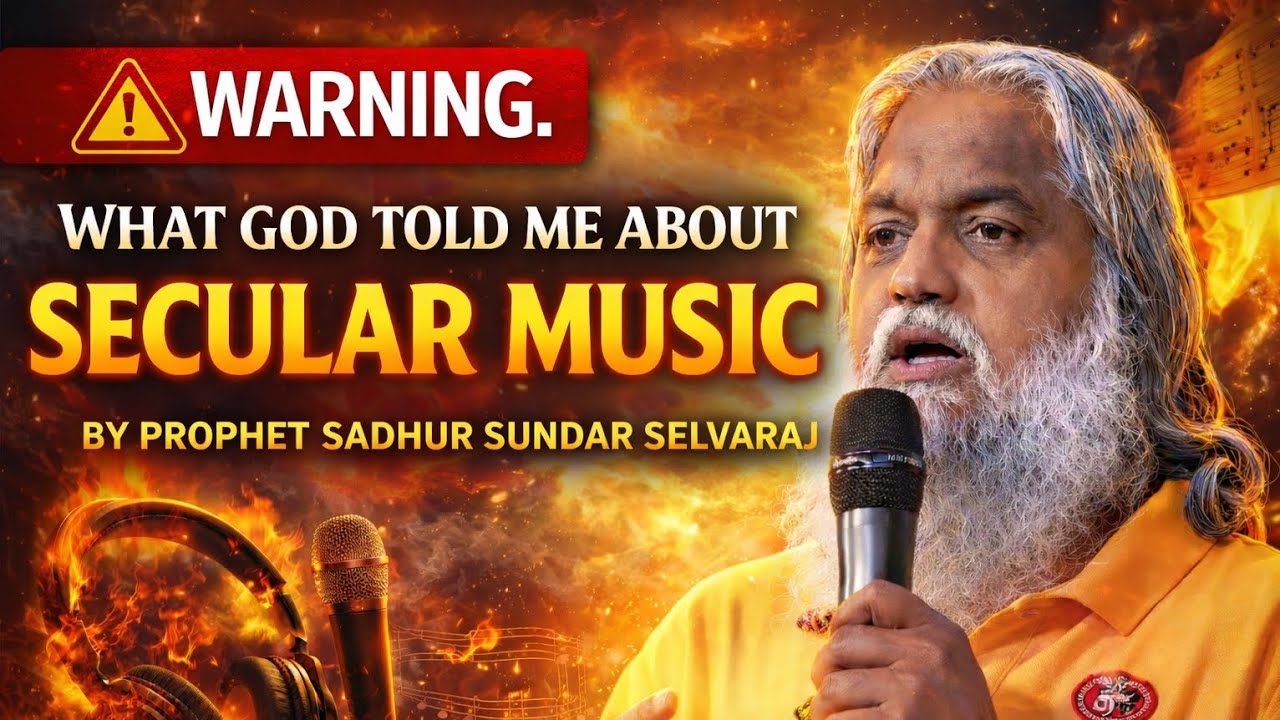 MUST WATCH PROPHET SADHUR SUNDAR SALVARAJ ON SACULAR MUSIC  #sadhusundarselvaraj #goviral 