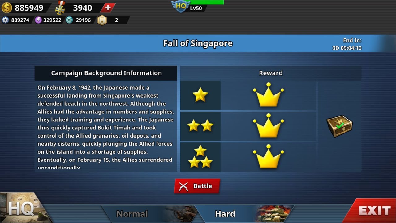 History Retrospection: Fall of Singapore - World Conqueror 4