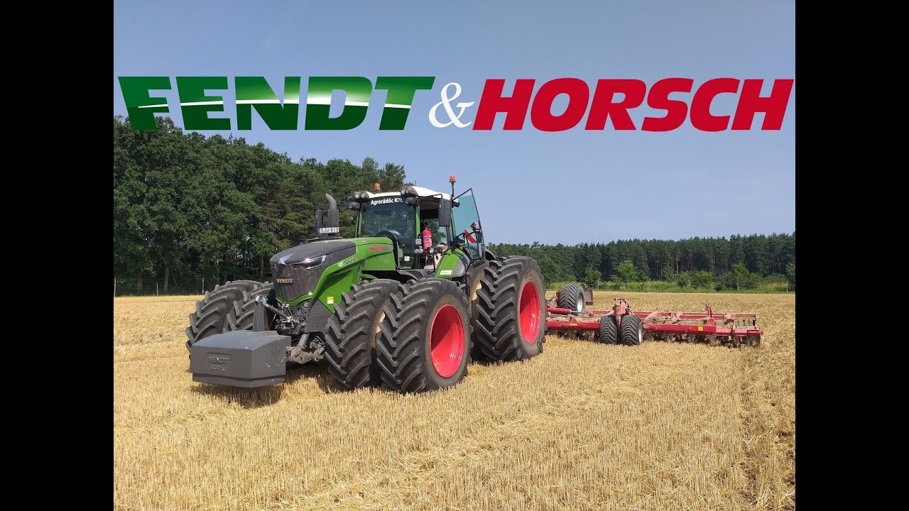 **Agrorádóc Kft.** - Fendt 1050 Vario + Horsch Joker 12 RT |Tarlóhántás 2021|