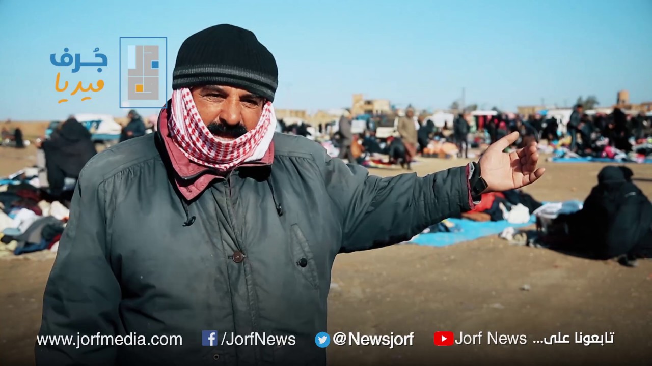 سوق الثلاثاء في بلدة الصور شمال ديرالزور
