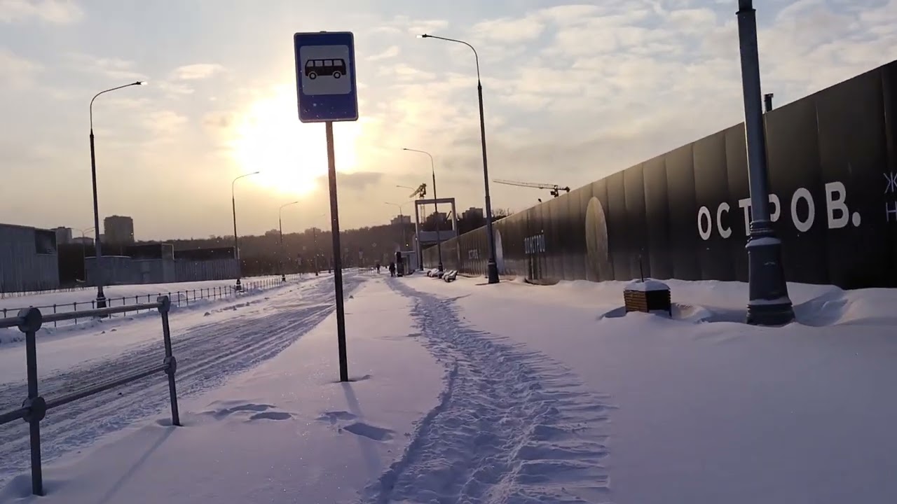 Станция метро Терехово спустя пару недель после открытия 25.12.2021