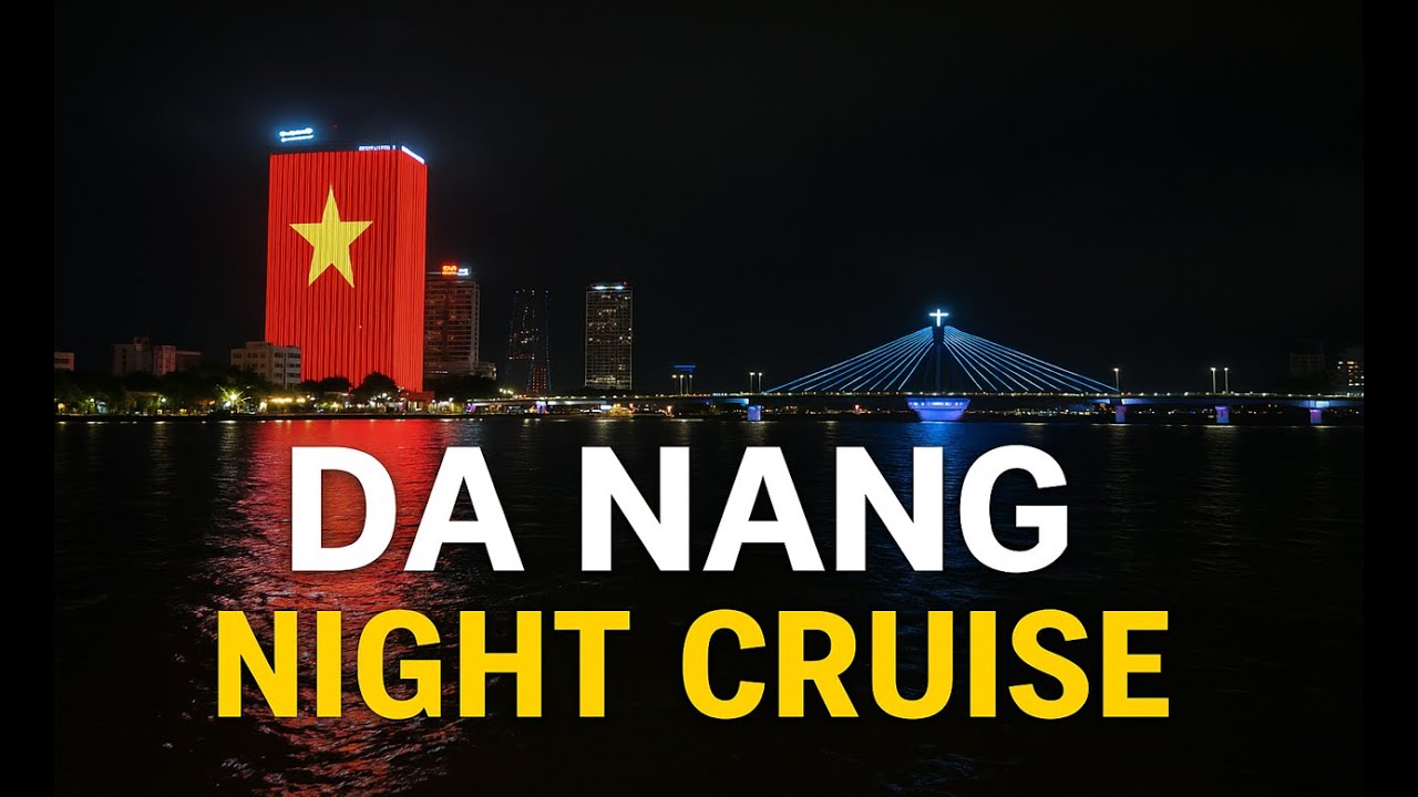 Magical Night Cruise in Da Nang 🇻🇳 | Vietnam’s Most Beautiful City Lights