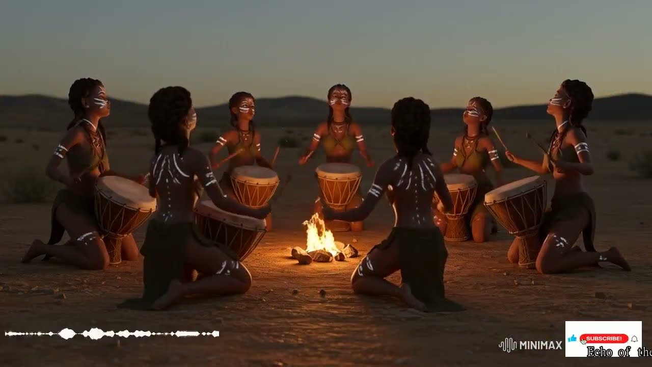 Fuego Oculto De Los Tambores Eternos Trance Profundo Para La Unión Del Espíritu Ancestral