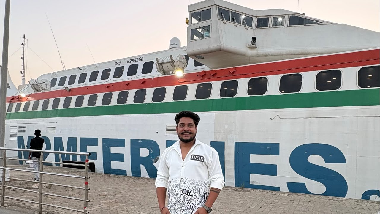 मुंबई ते विजयदुर्ग बोटीचा प्रवास 😍 पहिली फेरी M2M