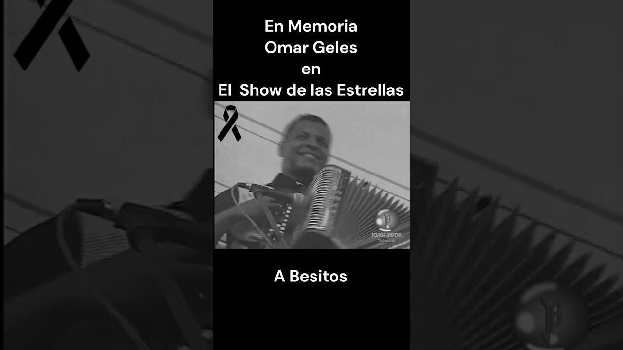 Omar geles - A Besitos | El Show de las Estrellas