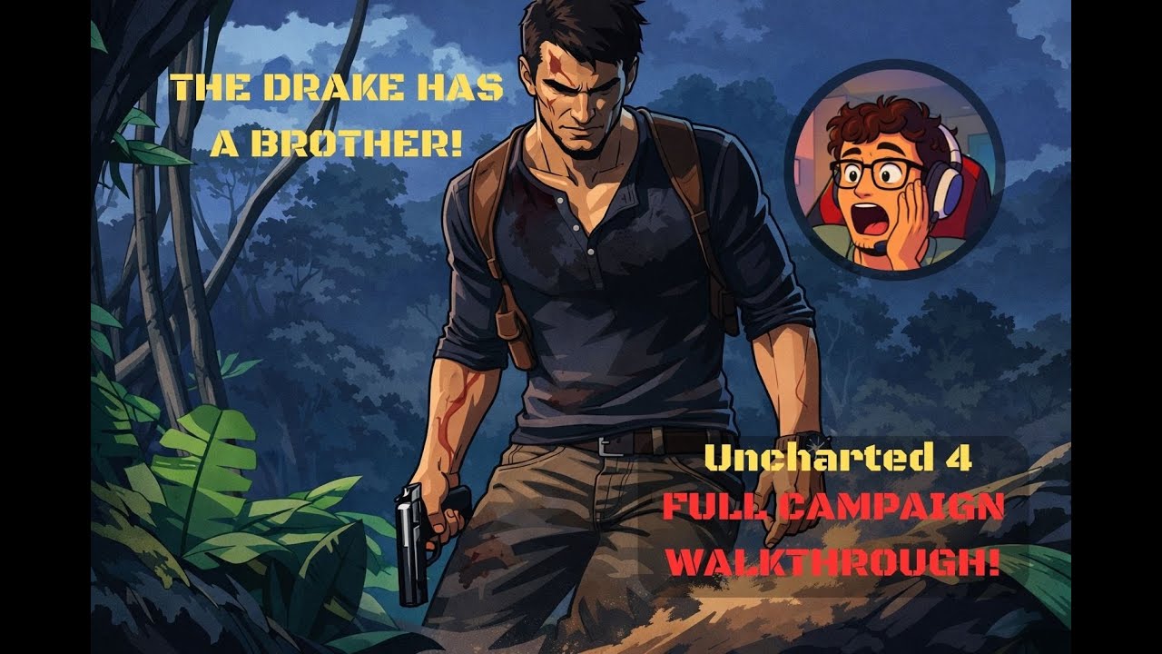 THE DRAKE HAS A BROTHER! | Uncharted 4 A Thief's End FULL GAME LIVE STREAM!