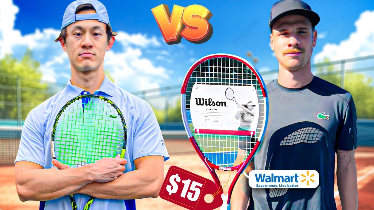 Can @Karue Sell Beat me with a Walmart Racket?