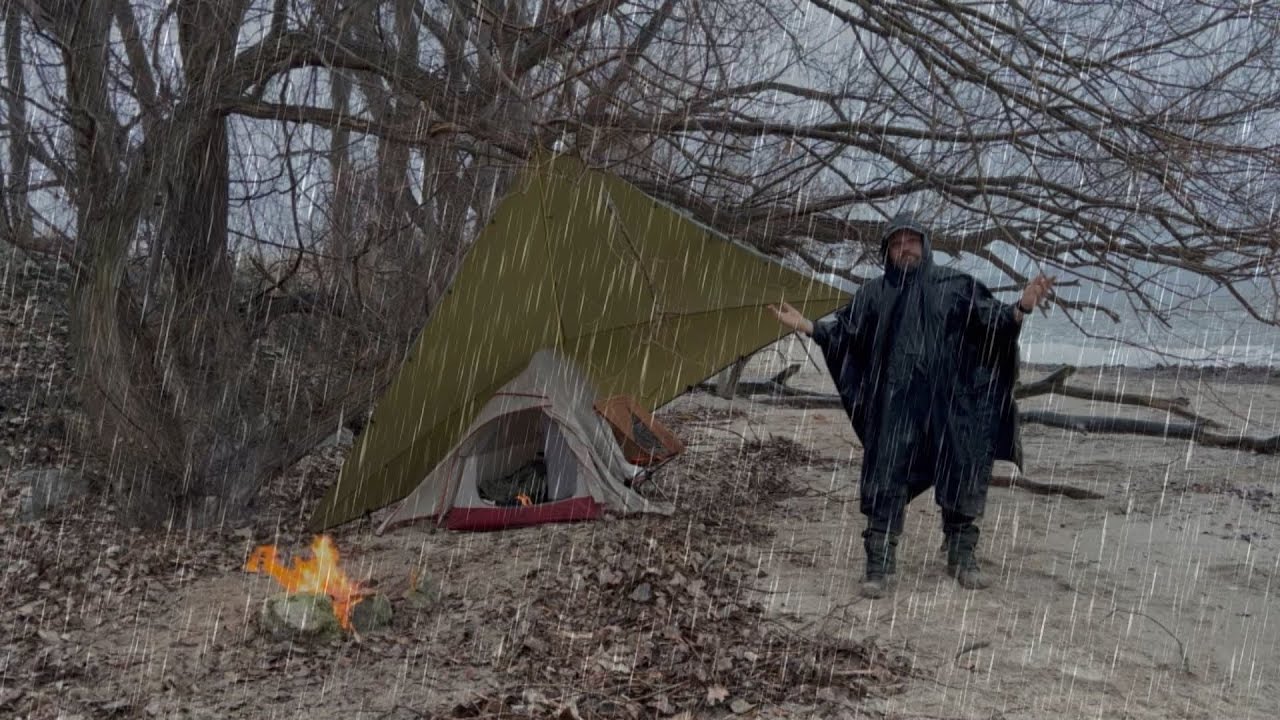 I waited 2 years to camp on this beach and it rained the whole time