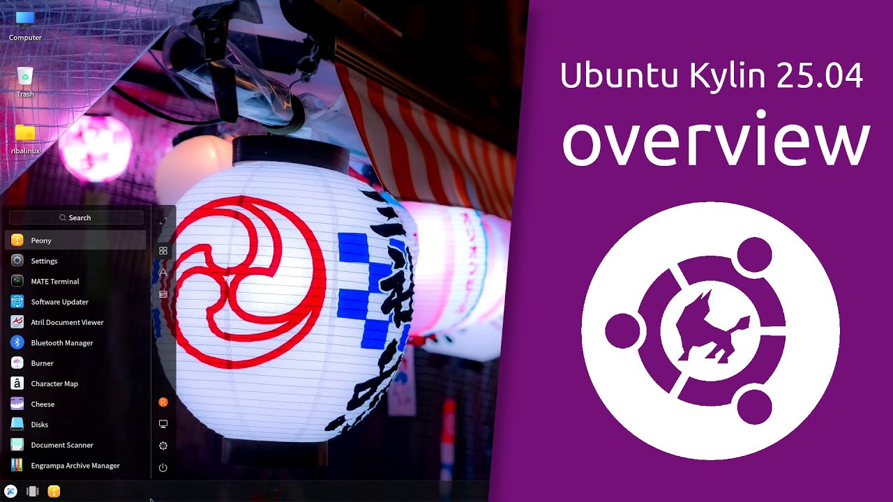 Ubuntu Kylin 25.04 Plucky Puffin overview | Easy  &bull;  Excellent  &bull;  Expert  &bull;  Elaborate