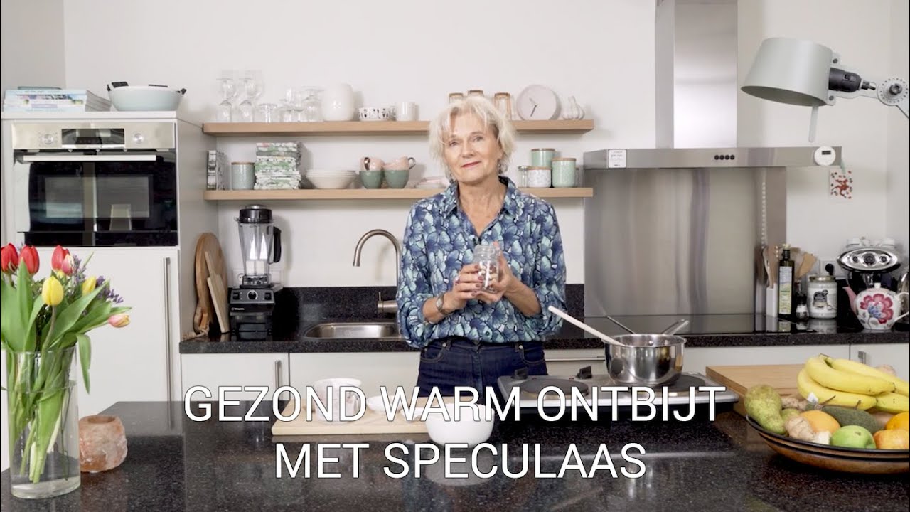 Gezond (warm) ontbijt met speculaas