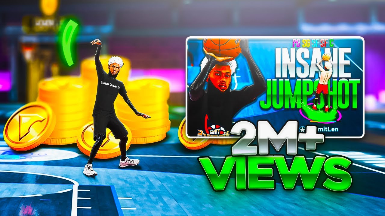 Я использовал самый просматриваемый бросок в прыжке в NBA 2K22! Лучший бросок в прыжке для всех с...