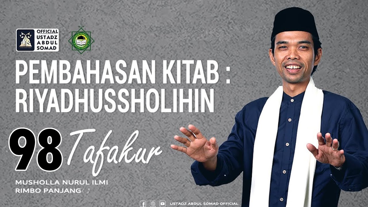 LIVE | NGAJI KITAB RIYADHUSSHOLIHIN 98 