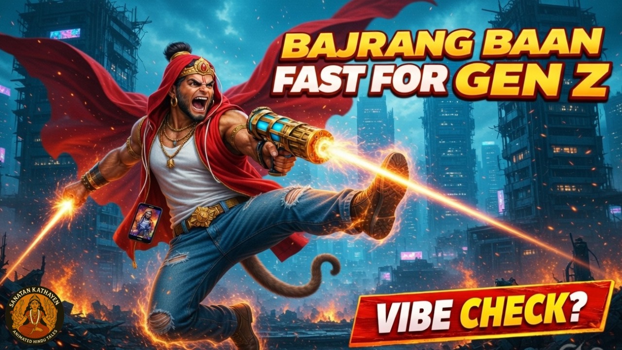 Fast-Track Bajrang Baan (6 Mins) | 4K Cinematic Animation | Sanatan Kathayen