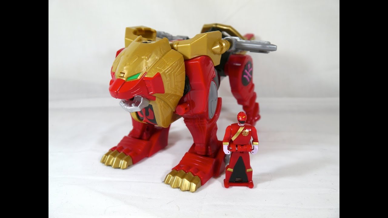 Review: Wild Force Red Lion (Power Rangers Super Megaforce)
