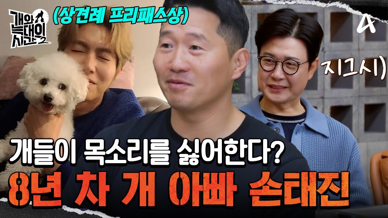 ＂강아지들이 제 목소리 싫어하는 것 같아요＂ 8년 차 개 아빠 손태진 | 개와 늑대의 시간2 13 회