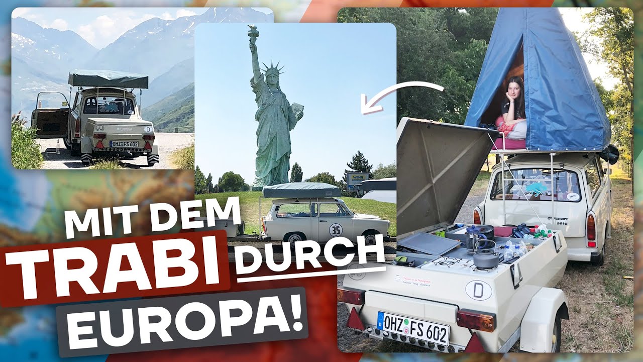 Mit dem Trabant die 20 Nations Rallye gewonnen | Vater & Tochter heizen 8.000 km durch Europa