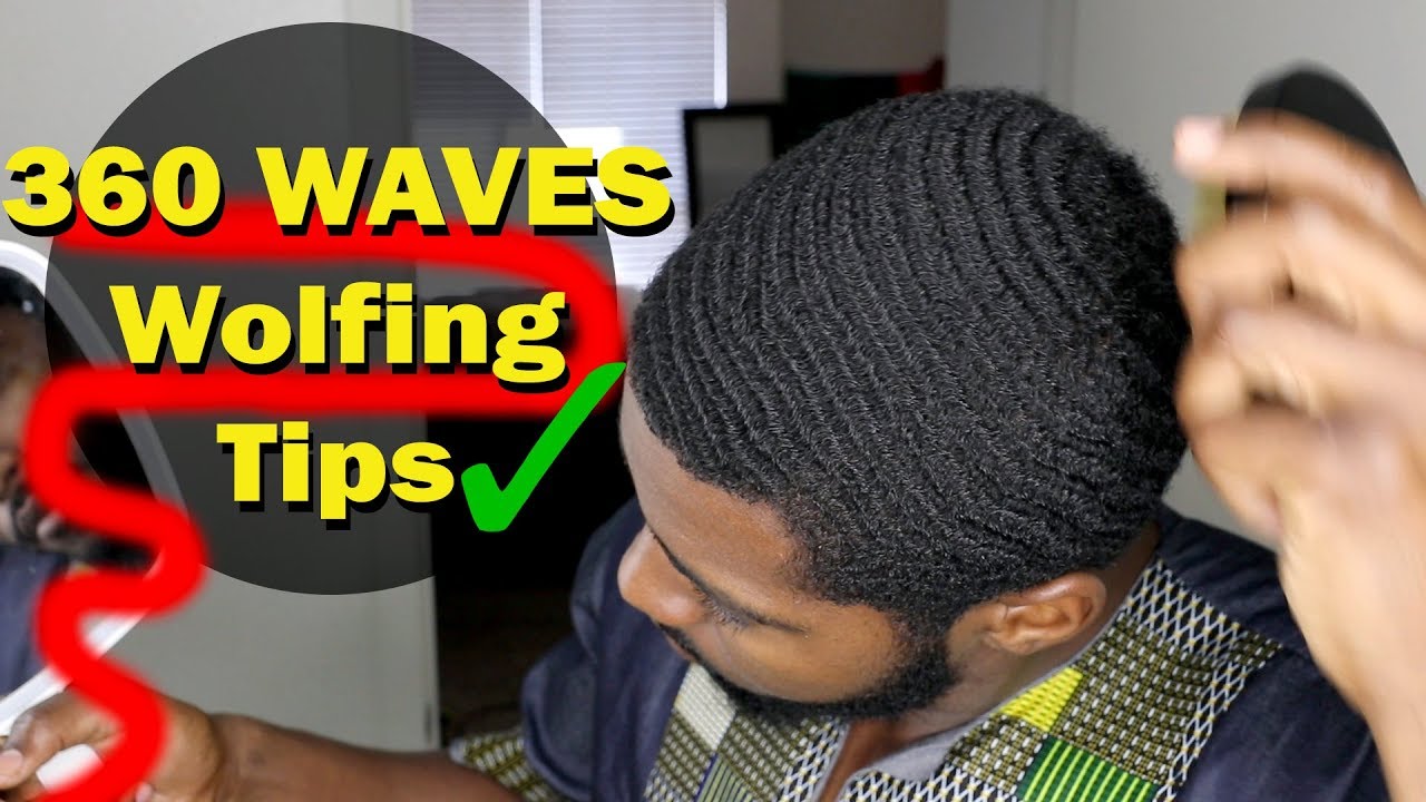 How To Take Care of 360 Waves When Wolfing: Coarse Hair Stop Over Curling!