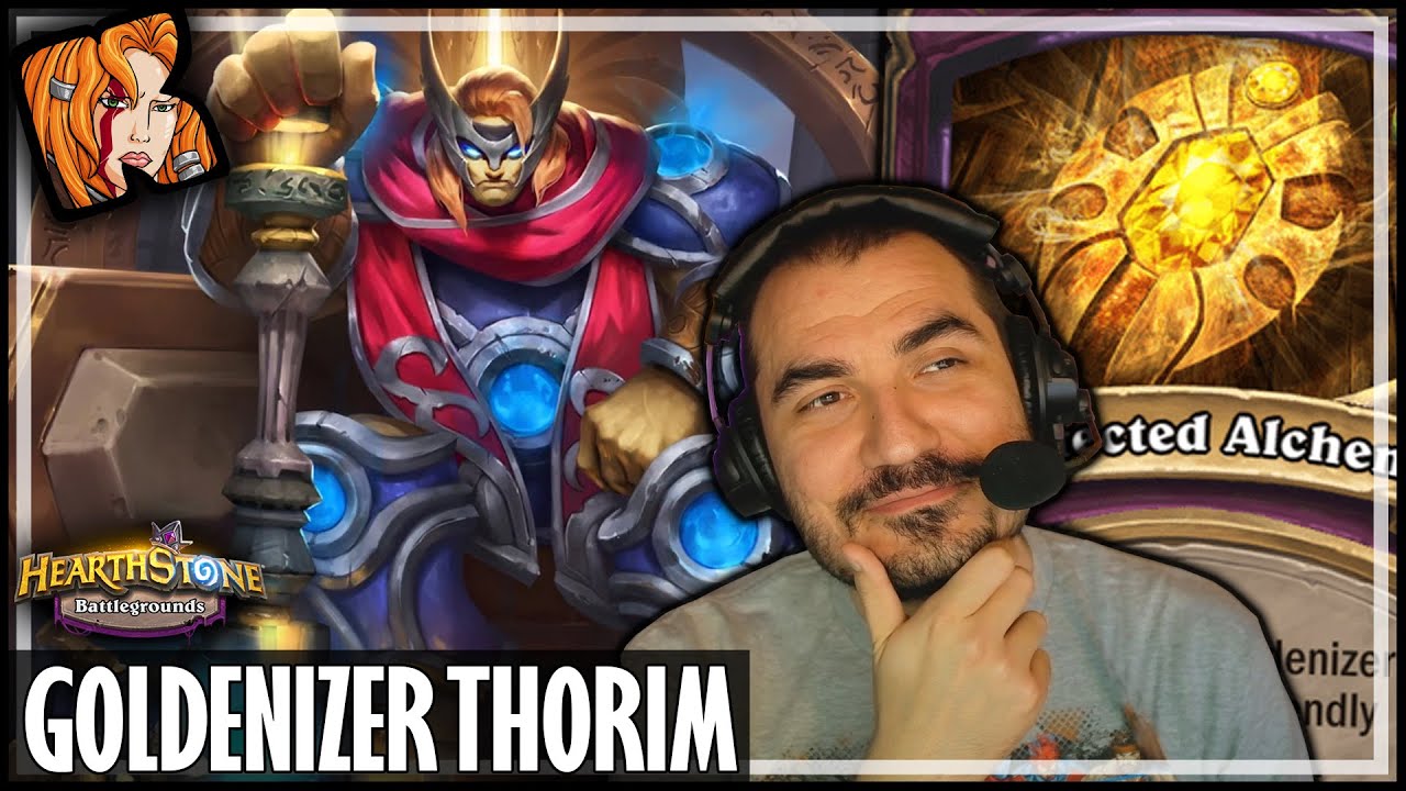 GOLDENIZER THORIM CAN’T BE BEAT! - Hearthstone Battlegrounds