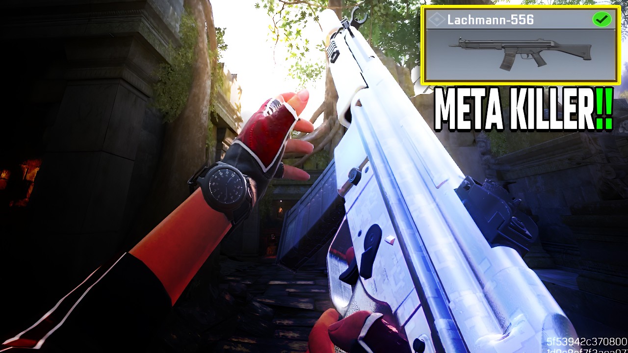 This Lachmann 556 Loadout is Broken!! Buff Lachmann 556 Gunsmith Are Meta in COD Mobile.