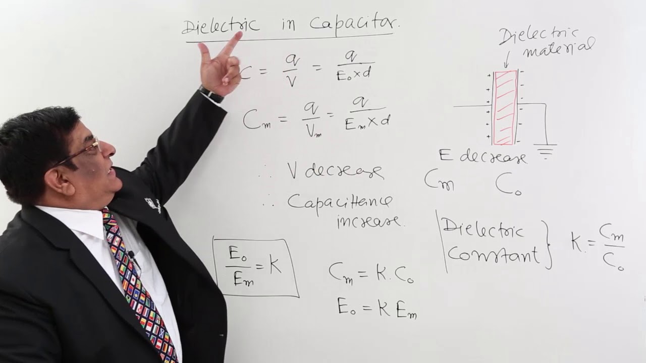 Class 12th – Dielectric in Capacitor | Electrostatic Potential and Capacitance | Tutorials Point