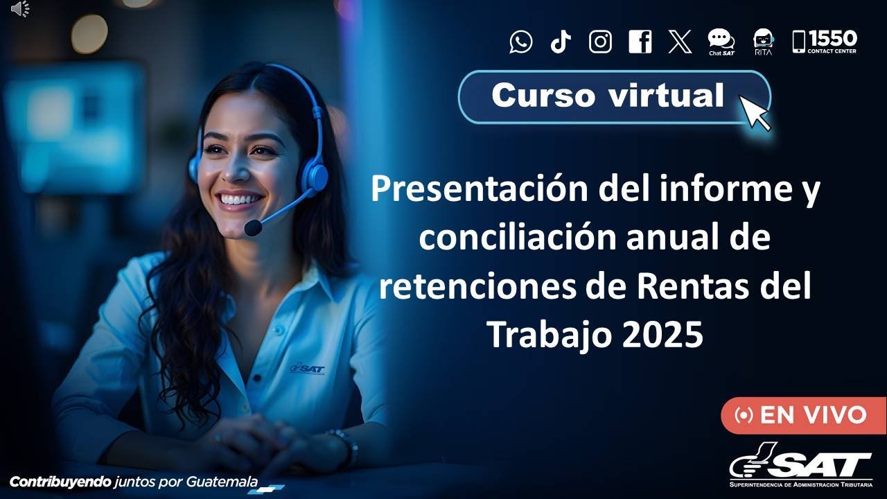 Presentación del informe y conciliación anual de retenciones de Rentas del Trabajo 2025.