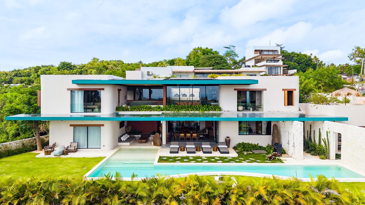 STUNNING BRAND NEW 4-BEDROOM LUXURY VILLA WITH PANORAMIC OCEAN VIEW IN ULUWATU – FM129