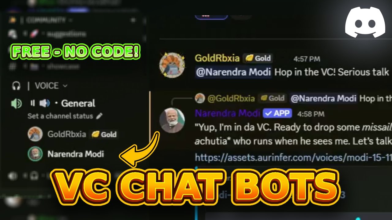 How to Create Your Own AI Discord VC Bot for FREE!