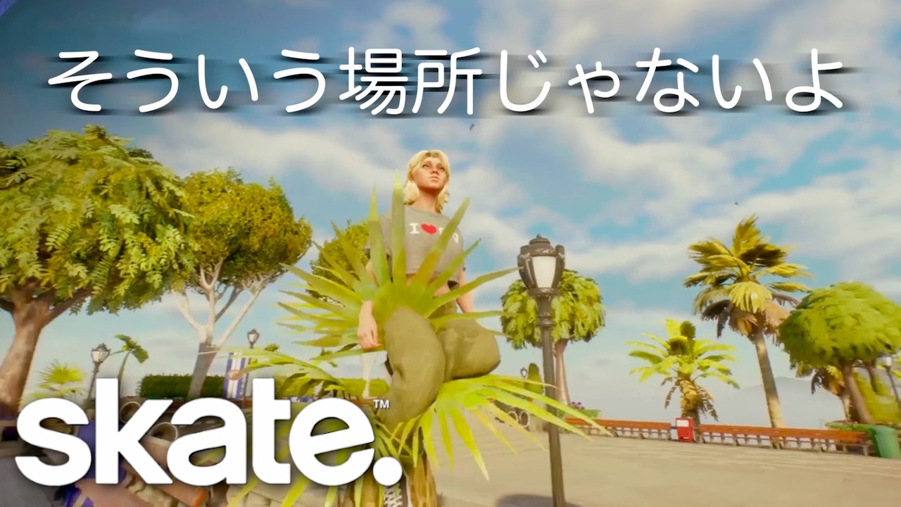 ボード以外のものでも楽しめちゃうよ - スケート skate.