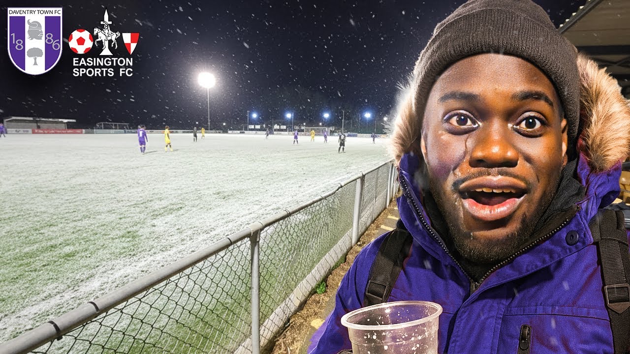 NNL | Самый холодный матч вне лиги в Великобритании | Daventry Town против Easington Sports