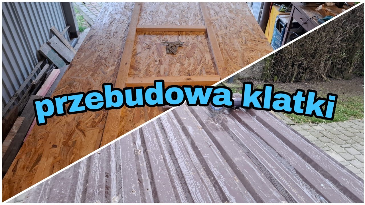 Przebudowa klatki - dużo roboty - dostawa paszy ☆Hodowla Królików☆