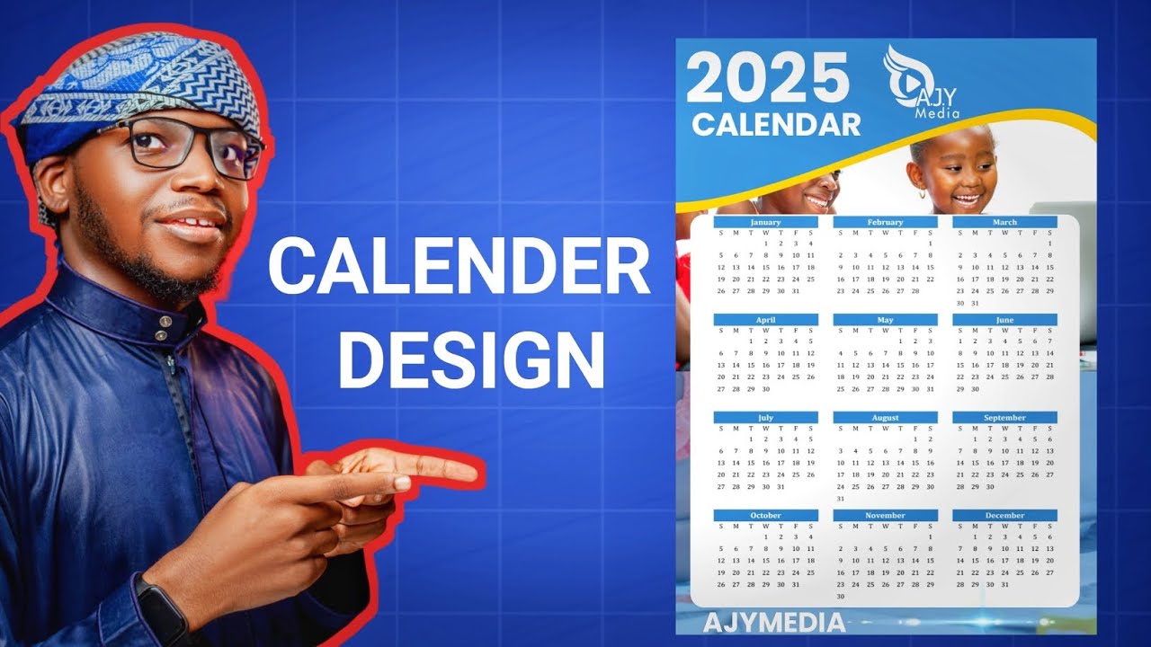 Yadda ake Hada Calender, How to design calendar in pixellab 