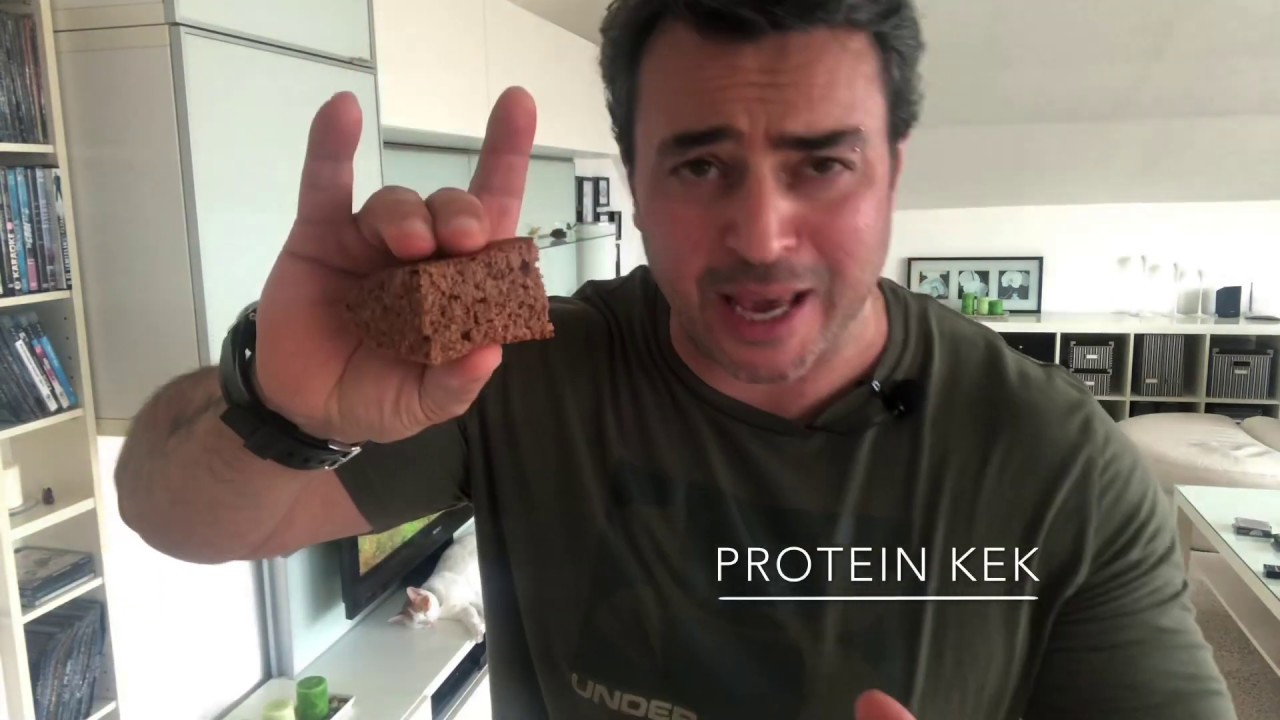 Protein Kek’i Böyle Yapın 🍰 Şekersiz, Unsuz, Yağsız 💯 Light Tatlılar #2
