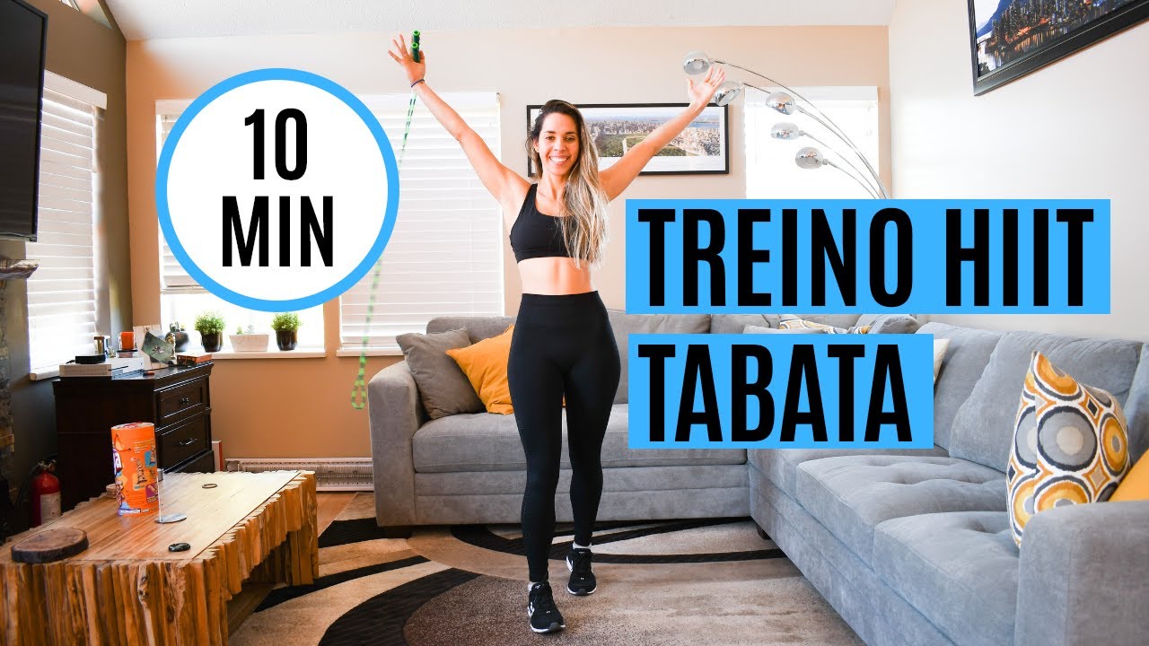 HIIT-тренировка Табата — 10 минут — Прыжки со скакалкой