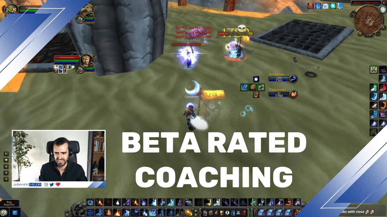 Mage Rogue Coaching | WoW Classic TBC Beta Rated Arena ⚡