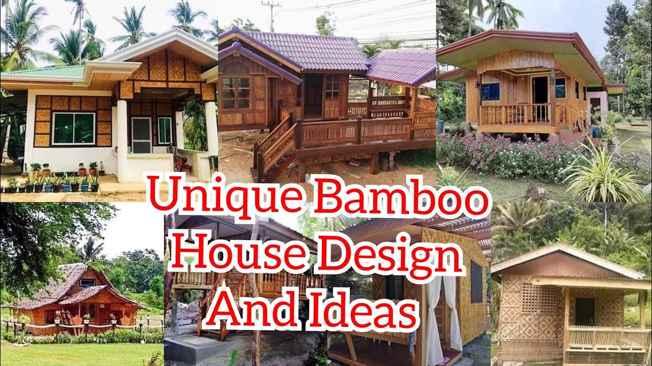 UNIQUE BAMBOO HOUSE DESIGN AND IDEAS|2020