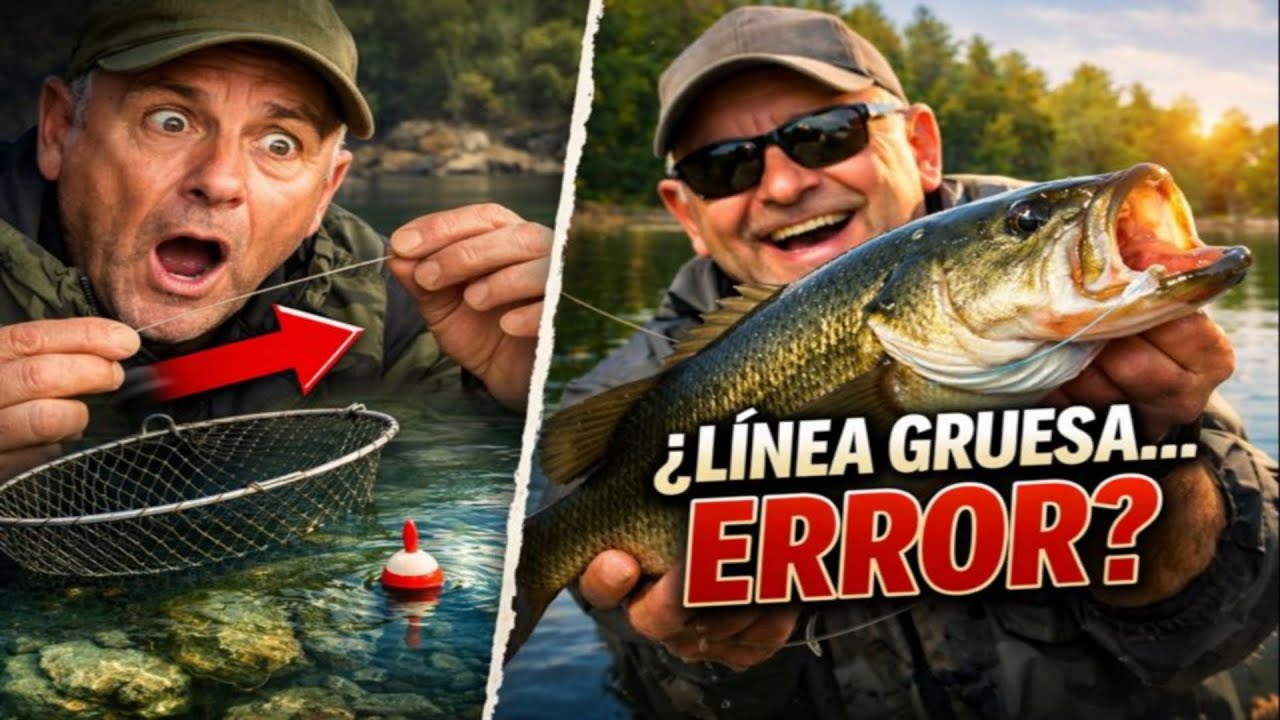 El hilo que usas en enero ahuyenta a los peces. Te explico el porqué.
