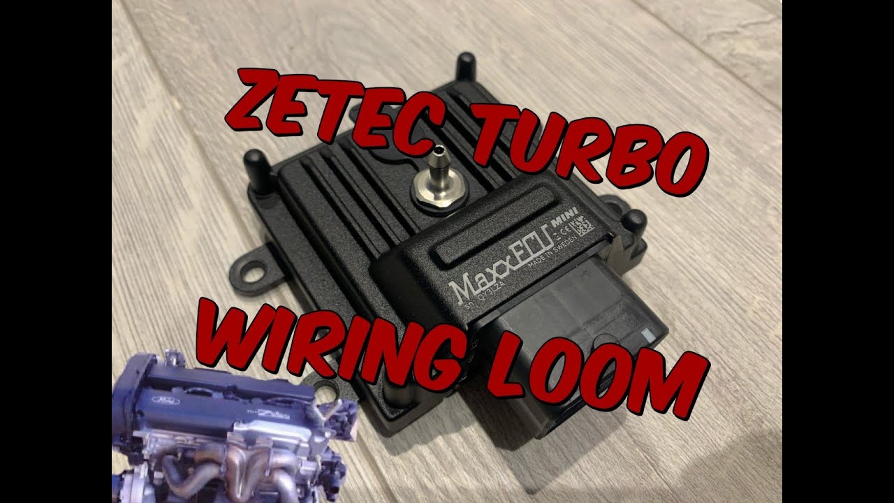 ##Комплект проводки MaxxECU mini Zetec turbo## подходит для Ford Fiesta RS/xr2i mk3 Джейми