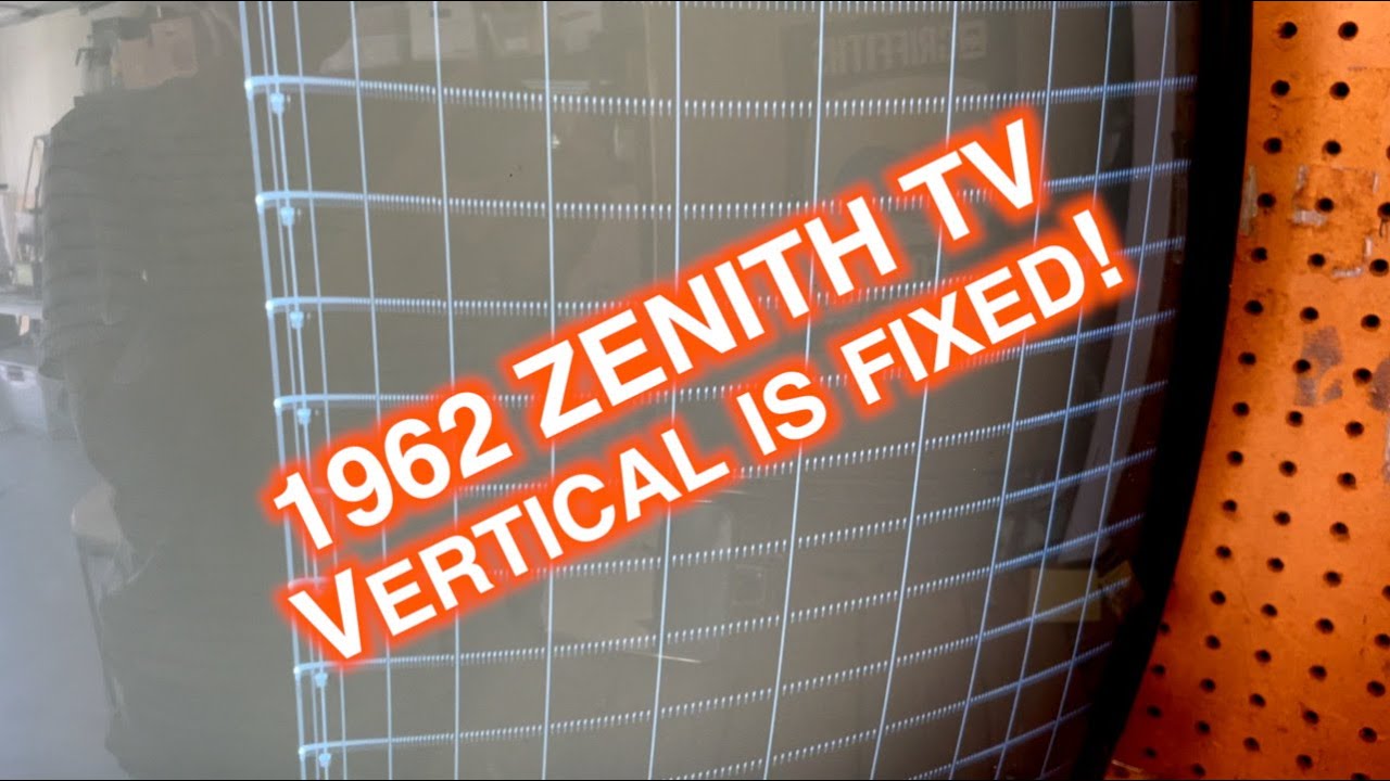 1962 ZENITH  black & white console TV restoration   Part 2 of 4