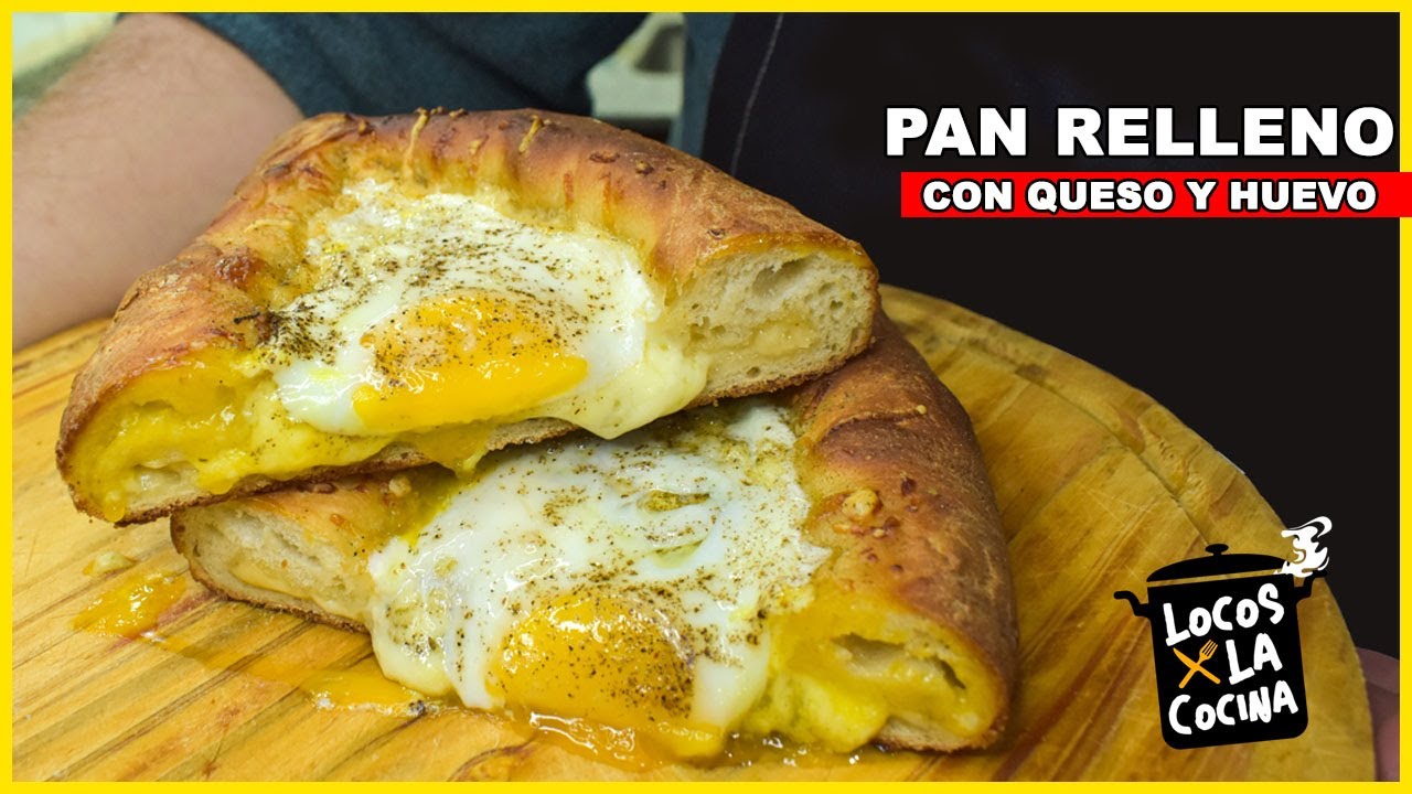 Pan Relleno con Queso y Huevo | Khachapuri | Locos x La Cocina