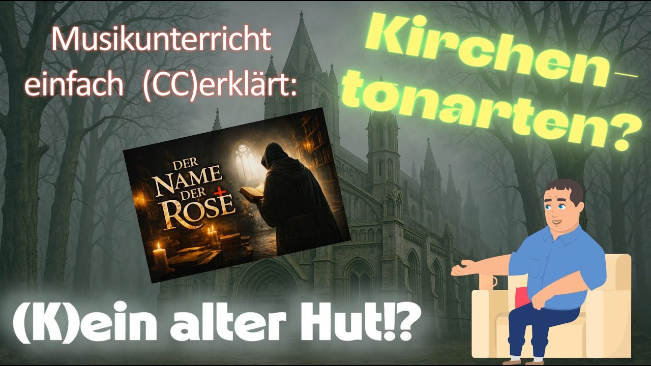 Kirchentonarten/Modes - einfach und systematisch erkl&auml;rt - Musiktheorie Oberstufe!  www.ccerkl&auml;rt.de