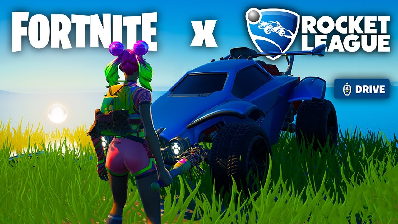 *NEW* Rocket League OCTANE In Fortnite! (Test Drive)