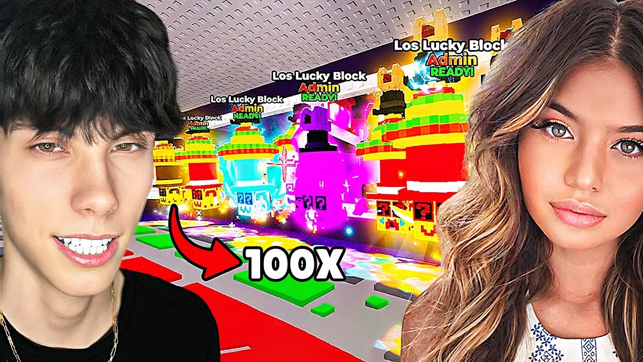 Iarina Deschide 100 De Lucky Block-uri In Steal A Brainrot...😱