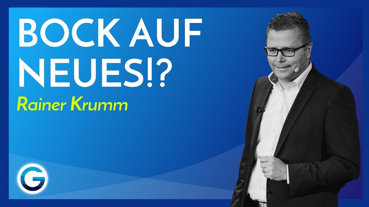 Mut zur Veränderung: 5 Tipps für erfolgreichen Wandel // Rainer Krumm