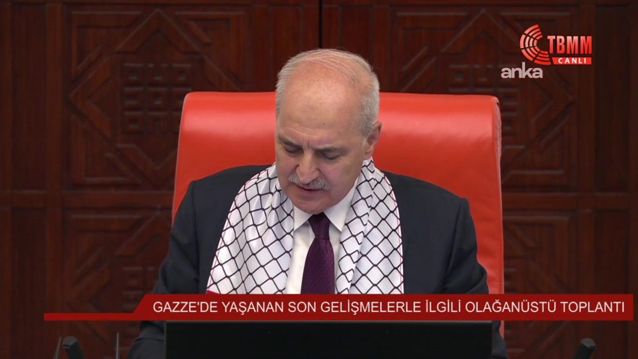 TBMM Genel Kurulu Gazze için olağanüstü toplandı #Canlı