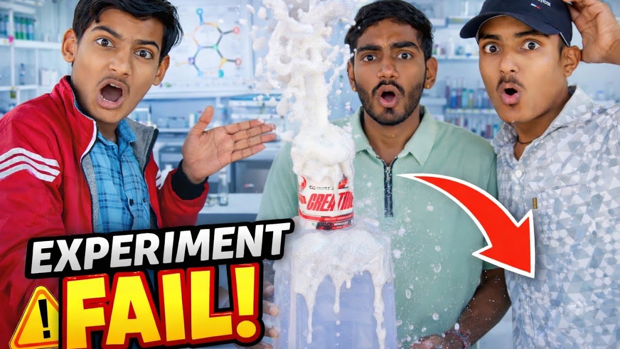 Dangerous expiremnet gone wrong...❌😂