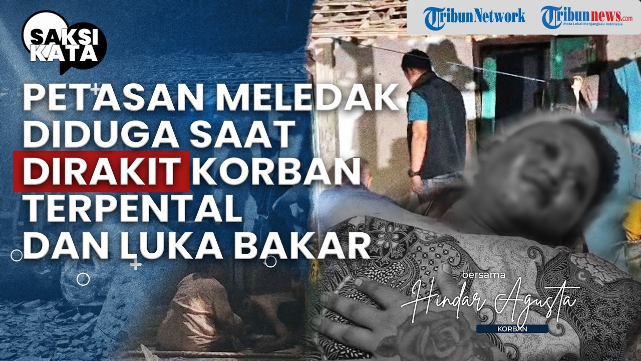 Kesaksian Korban Ledakan Petasan di Plosojenar Ponorogo, Terpelanting hingga Alami Luka Bakar