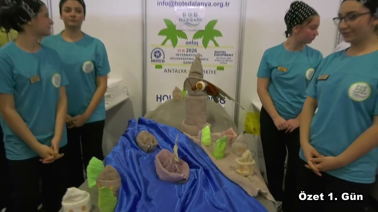 HAKAN HALİT YENİ - HOTEDULUSLARARASI 11. HOUSEKEEPING OLİMPİYATLARI 2026  ( 1 GÜN ÖZET )