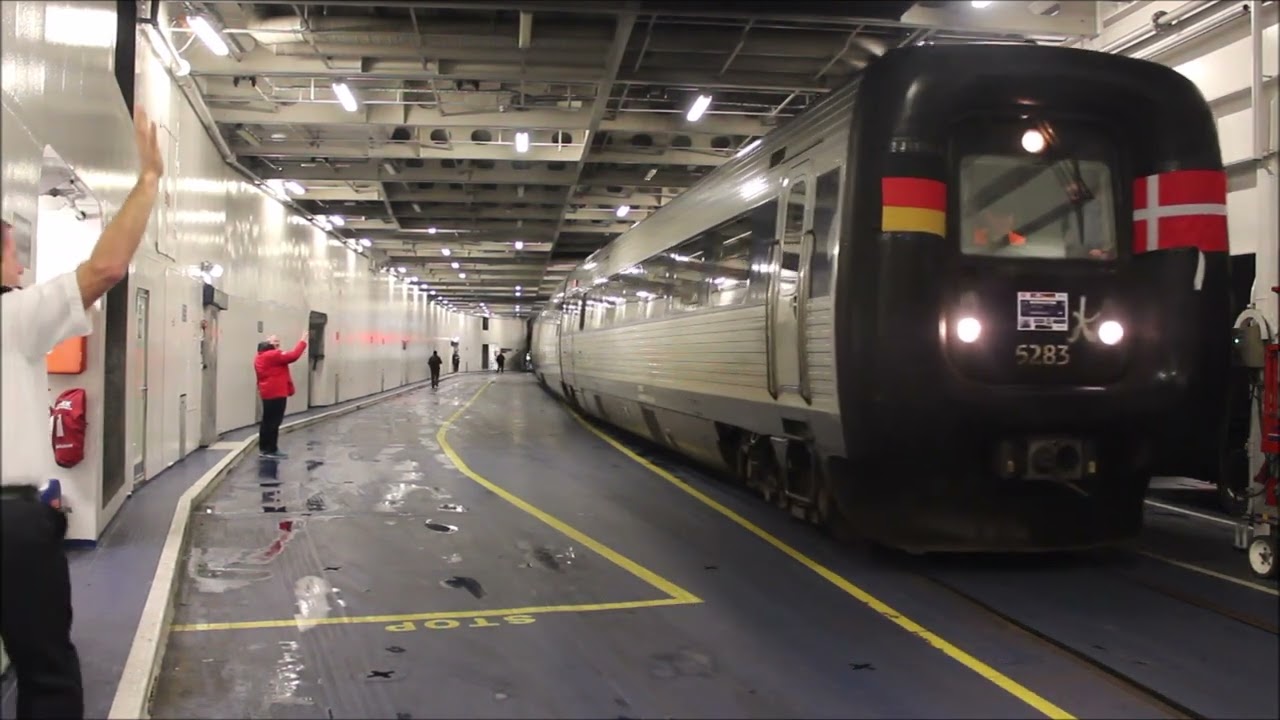 afskeds tur med DSB mellem puttgarden og rødby færge 2019 uden musik