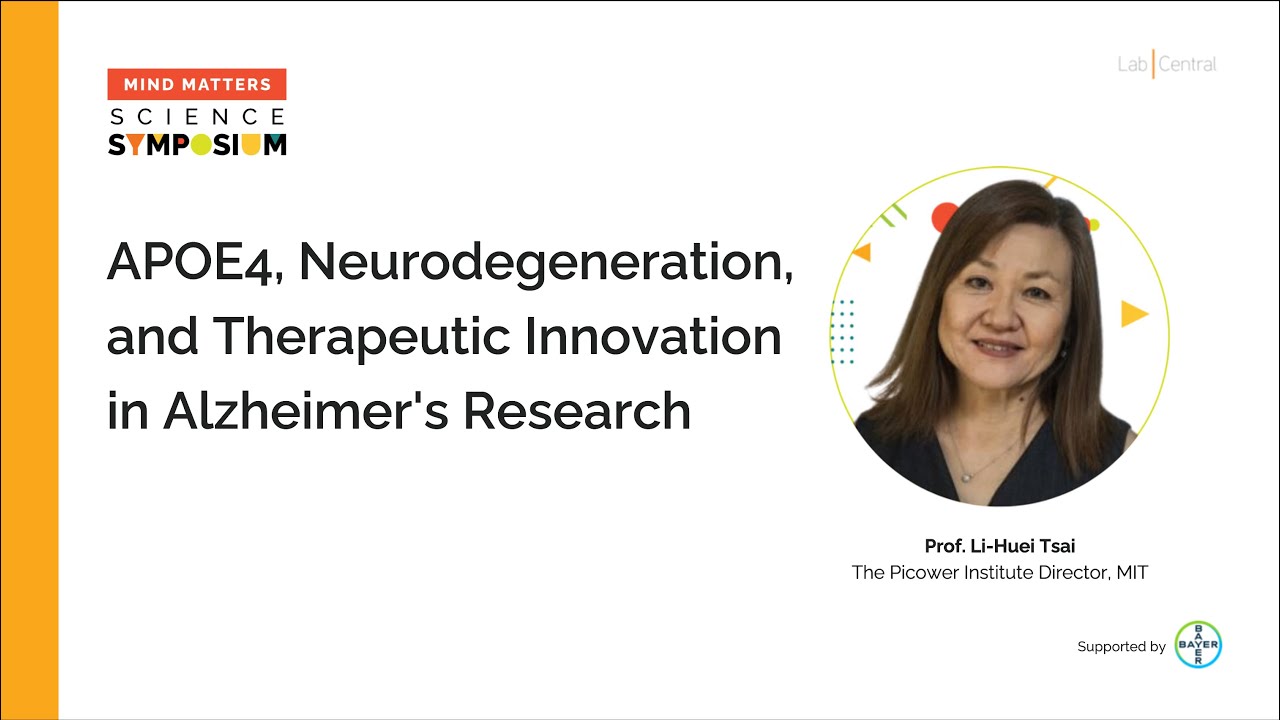 MMSS Keynote: APOE4, Neurodegeneration, and Therapeutic Innovation in Alzheimer's Research​