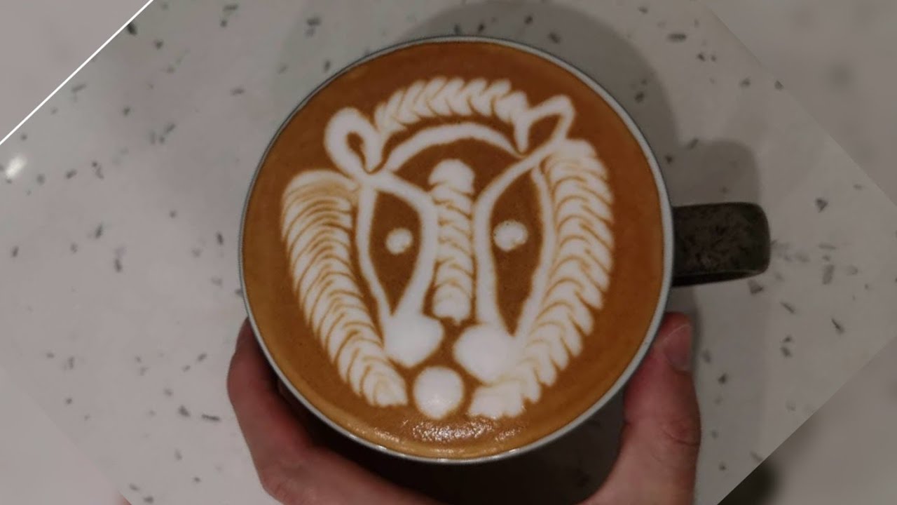 Lion | Latte art |